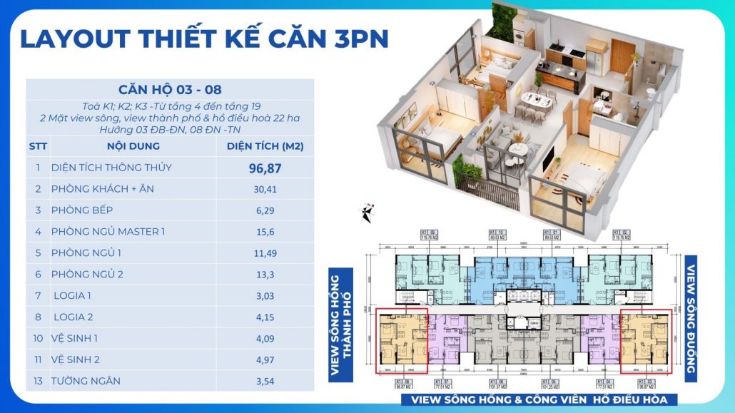 THIẾT KẾ CĂN HỘ KHAI SƠN CITY