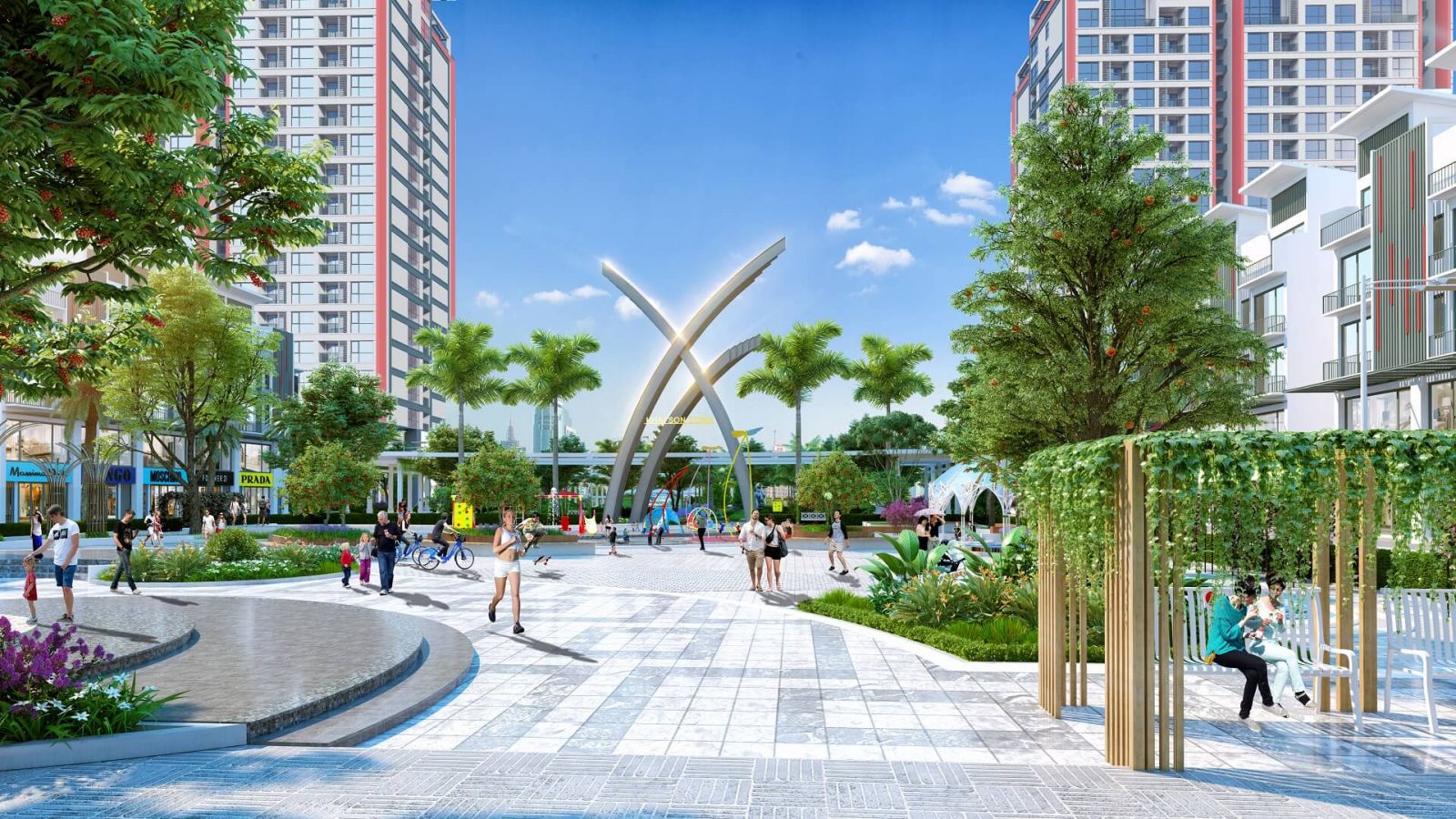 HỆ THỐNG TIỆN ÍCH CHUNG CƯ KHAI SƠN CITY HỆ THỐNG TIỆN ÍCH CHUNG CƯ KHAI SƠN CITY