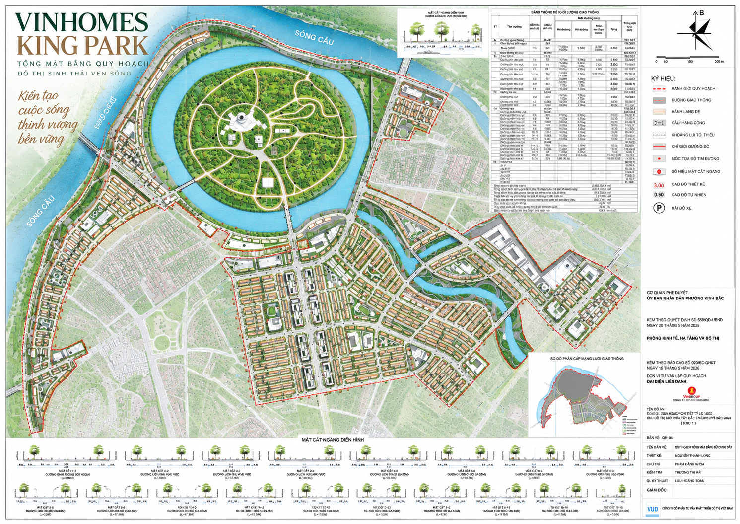 mặ bằng vinhomes king park