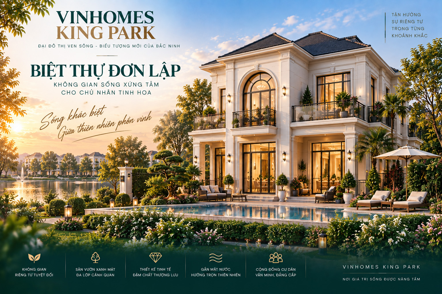 biệt thự vinhomes king park