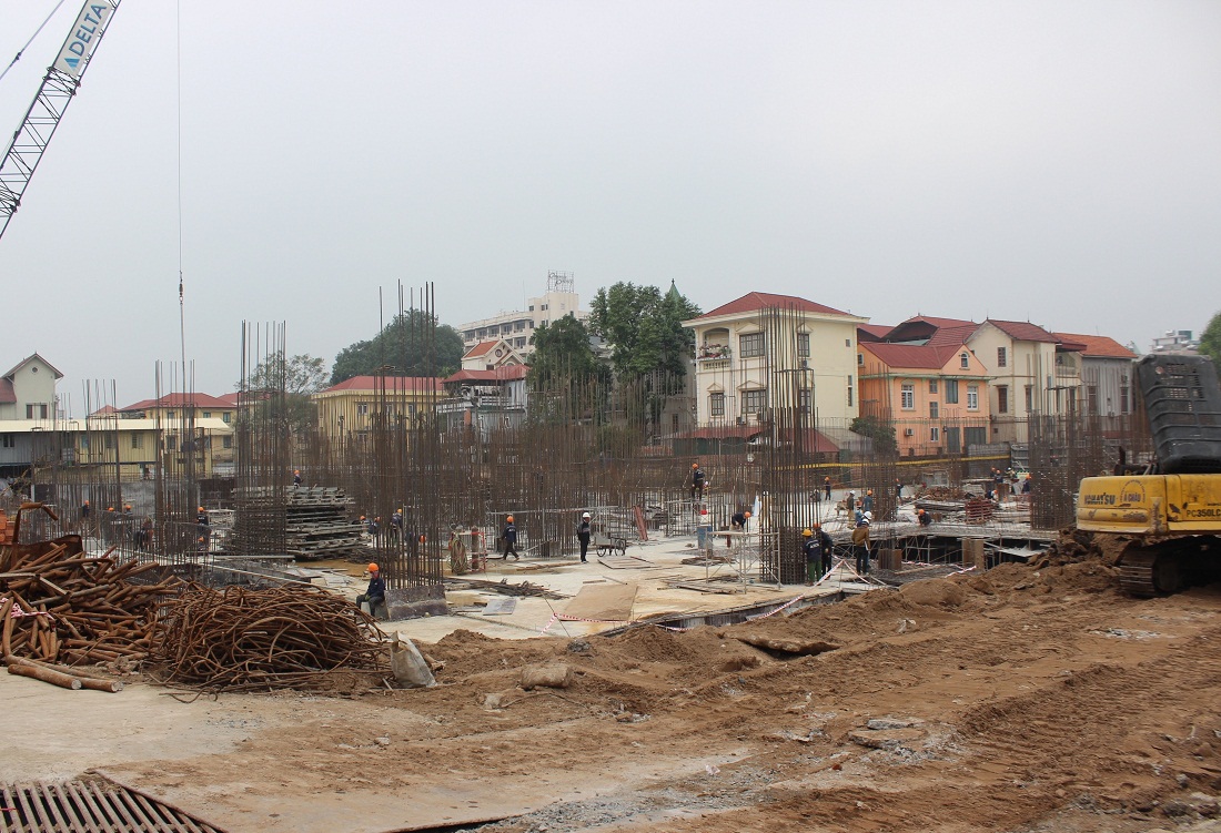 tiến độ chung cư quảng an tây hồ